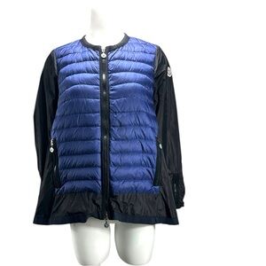 Moncler Alizee Giubbotto Puffer Quilted Down Jacket Size 2